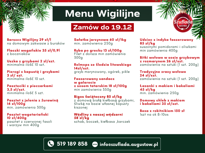 CATERING ŚWIĄTECZNY